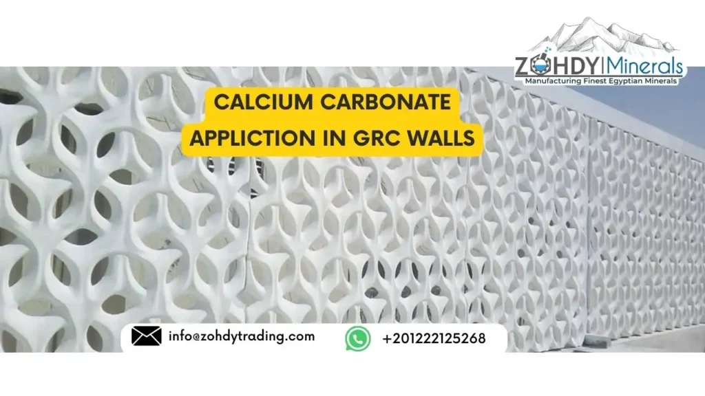 Use Calcium Carbonate in GRC Walls 2 calcium carbonate APPLICTION IN GRC Walls