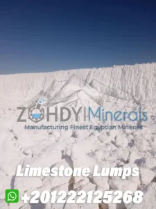 Limestone Lumps zme Zohdy Minerals Egypt