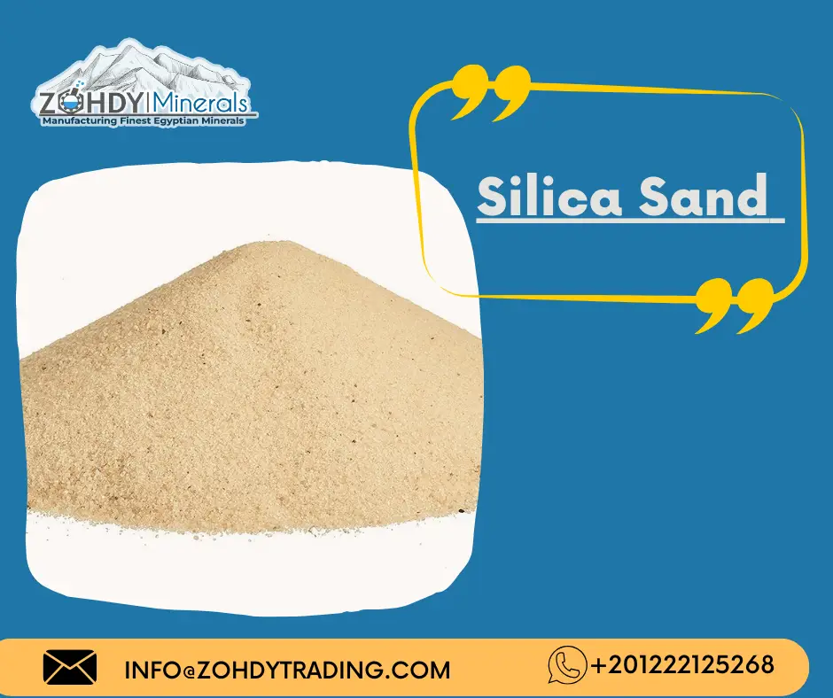 8 Grades of Silica sand | ZME( Zohdy Minerals Egypt )