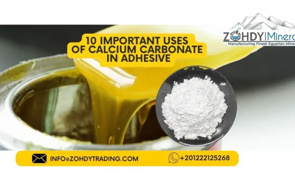 10 important Uses of Calcium Carbonate in Adhesive