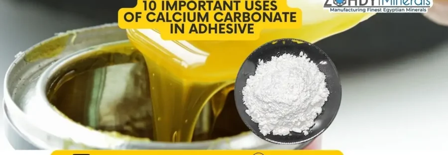 10 important Uses of Calcium Carbonate in Adhesive