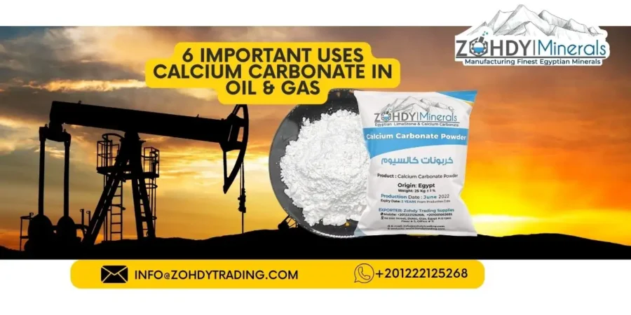 6 important uses Calcium Carbonate In Oil & Gas
