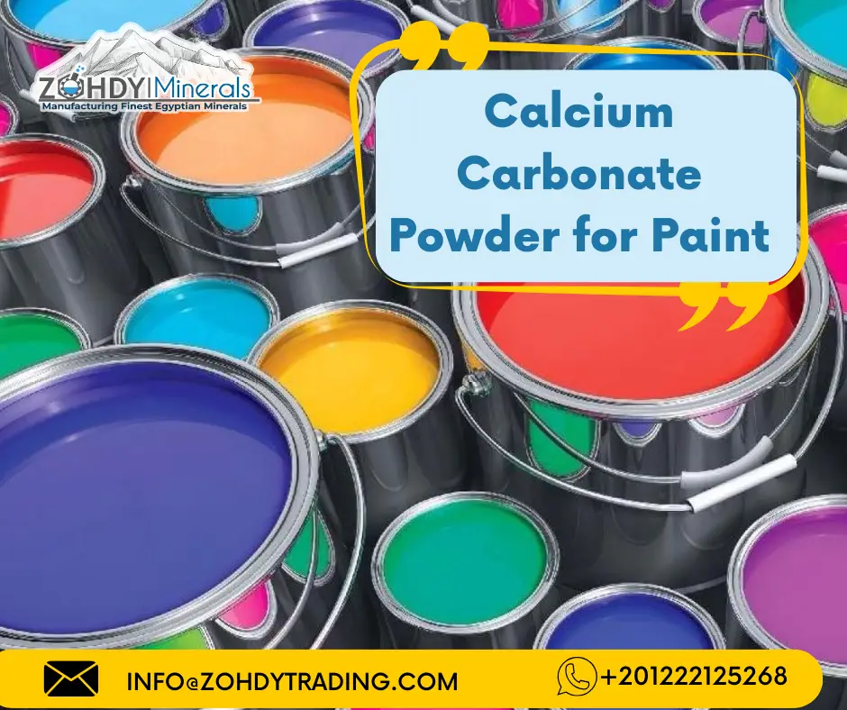 Calcium Carbonate 4 Calcium Carbonate Powder for Paint