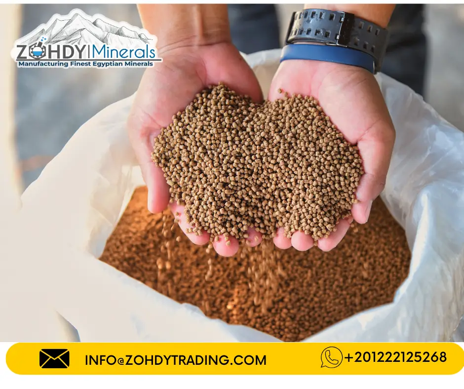 Limestone Granules Feed Grade 2-3 mm 5 Fish feed