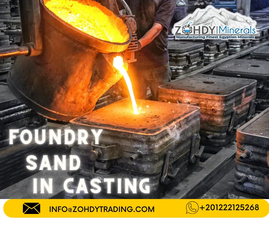 What is a Foundry sand ? 3 Foundry Sand in casting.