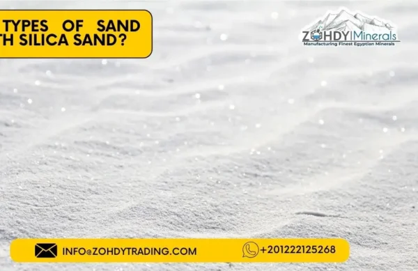 14 Types of Sand with Silica sand