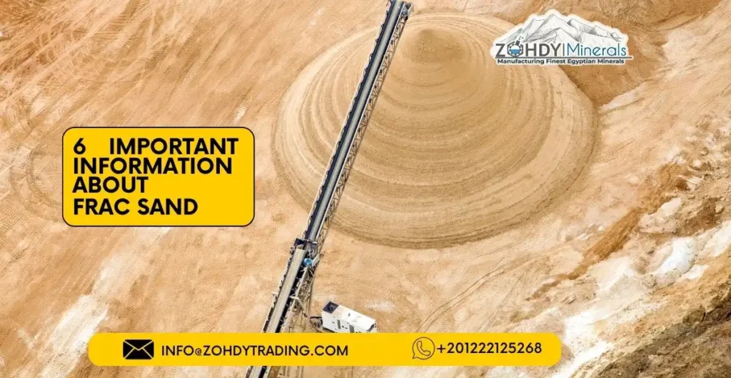 6 Important Information About Frac Sand 2 6 Important Information About Frac Sand