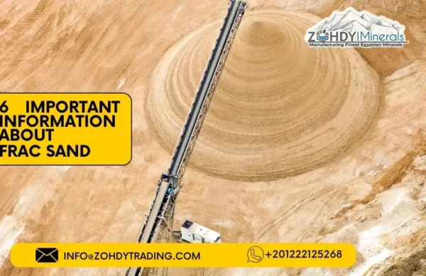 6 Important Information About Frac Sand
