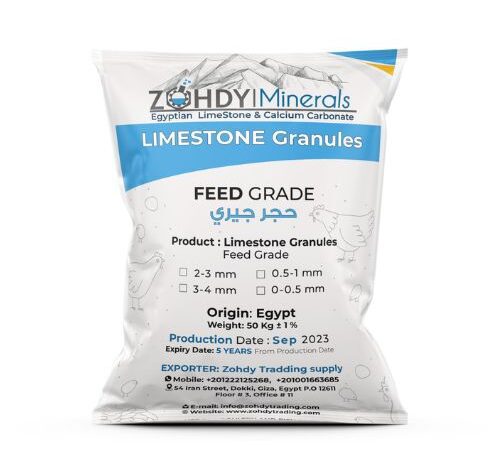 Limestone Granules Feed Grade-0-0.5mm
