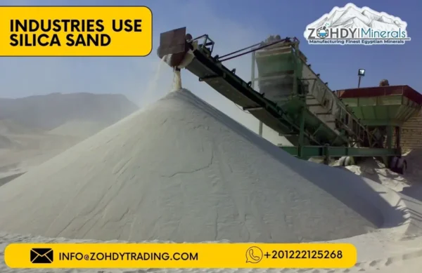 industries use silica sand