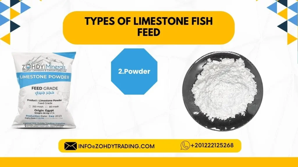 Best Limestone Fish Feed 5 Limestone Fish Feed Powder 2