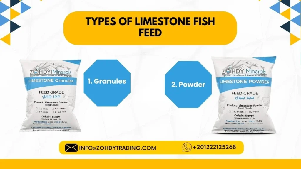 Best Limestone Fish Feed 3 Types of Limestone Fish Feed