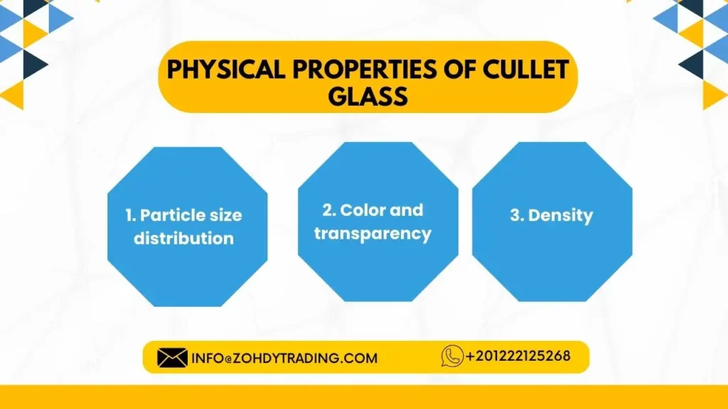 3 important Points for Cullet Glass properties 4 Physical Properties of Cullet Glass zme