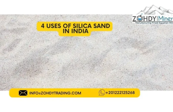 4 uses of silica sand in India
