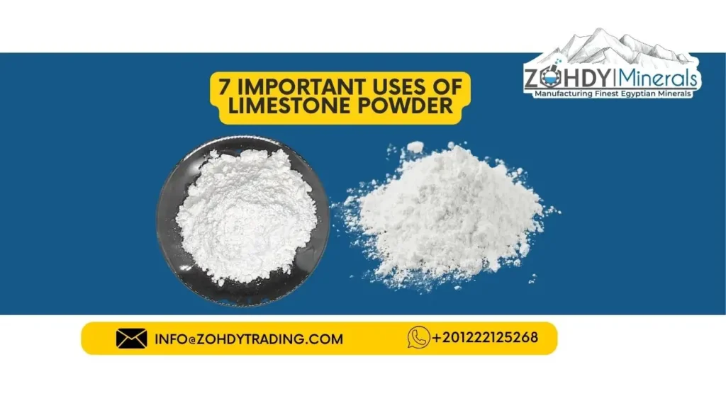 9 important Uses of limestone powder 2 7 important Uses of limestone powder