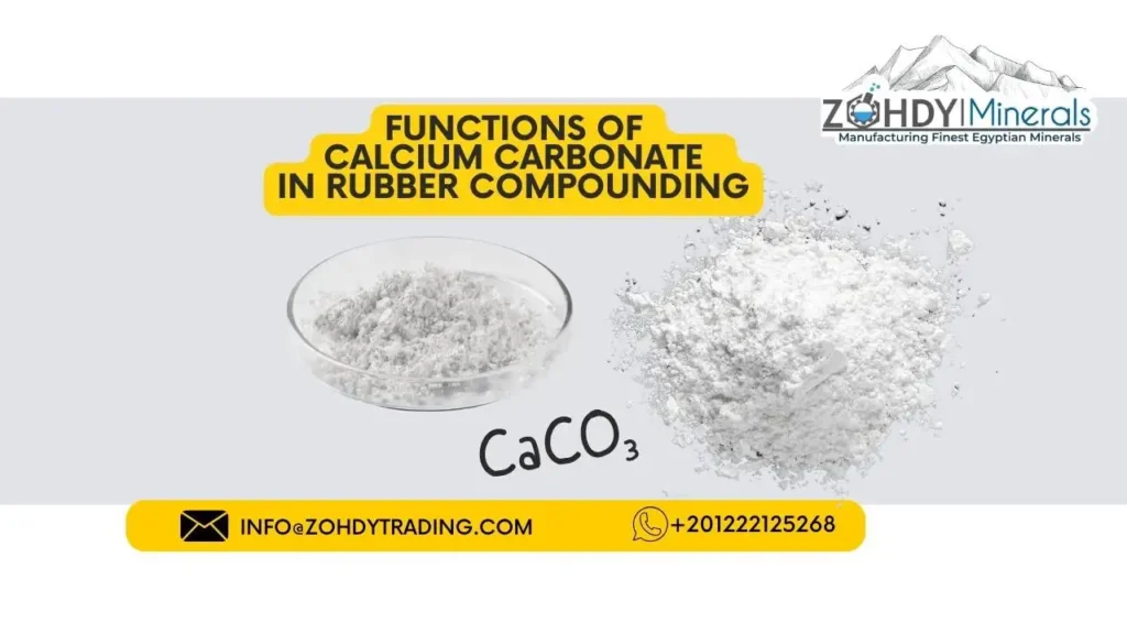 use of (Caco3) calcium carbonate in rubber industry 4 Functions of Calcium Carbonate in Rubber Compounding