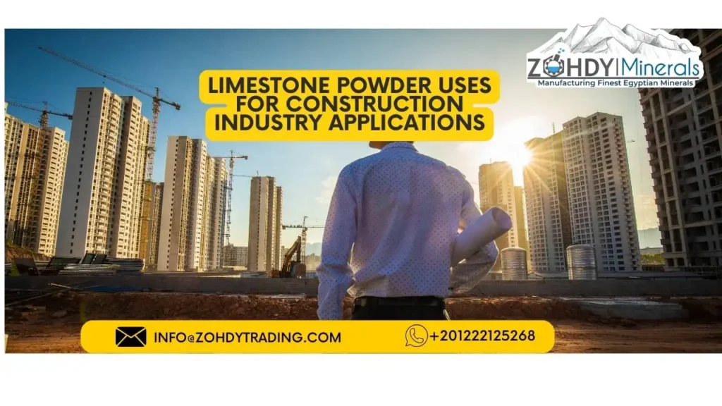 6 important points for Limestone powder uses 3 Limestone Powder uses For Construction Industry Applications