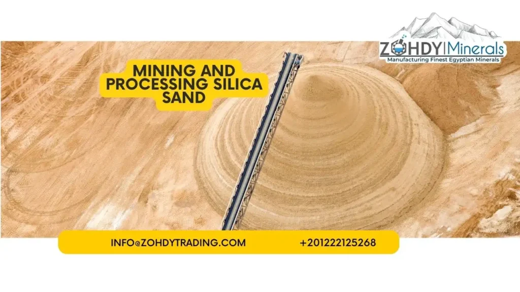 how to make glass from silica sand 3 Mining and Processing Silica Sand