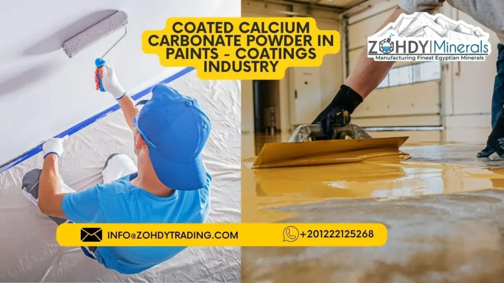 coated calcium carbonate powder uses 5 coated calcium carbonate powder in Paints Coatings Industry