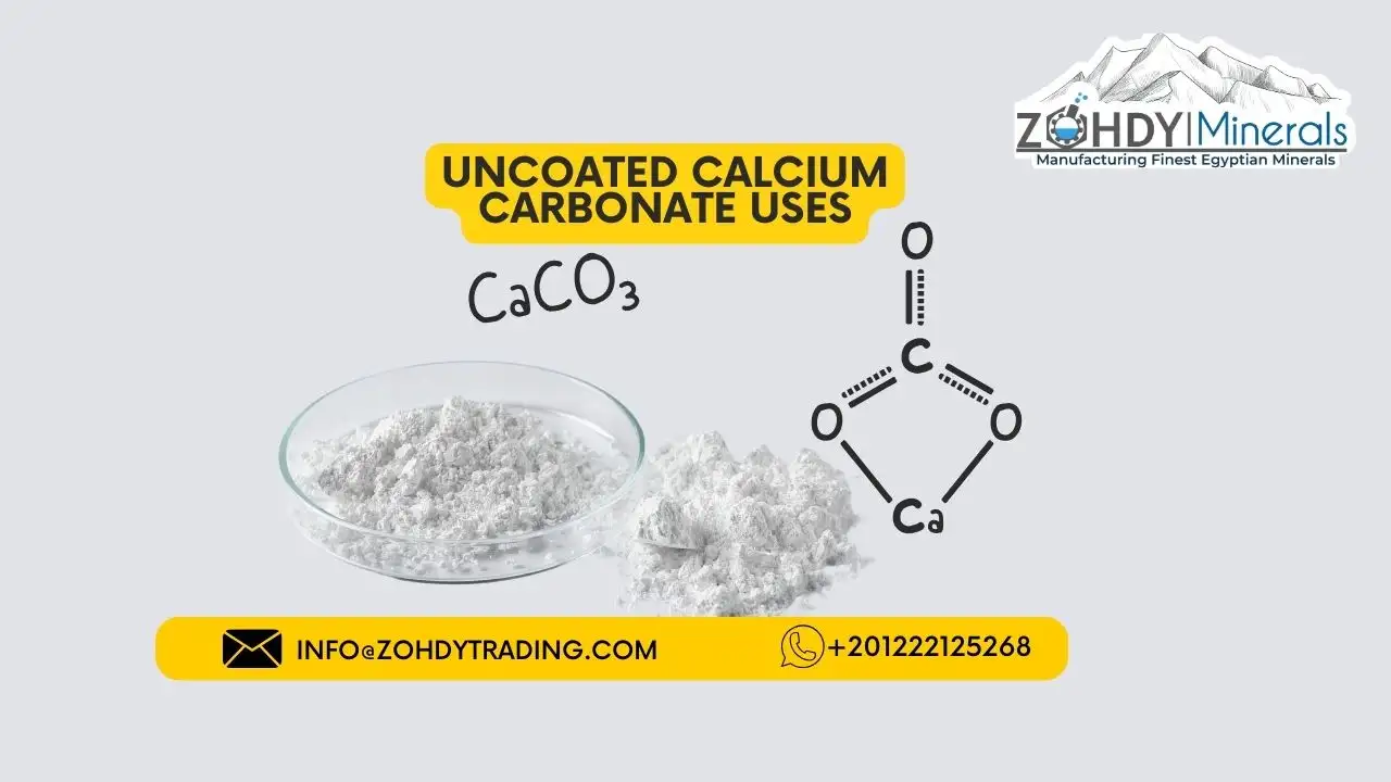 uncoated calcium carbonate uses 3 uncoated calcium carbonate uses