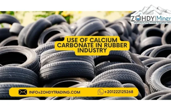 use of calcium carbonate in rubber industry