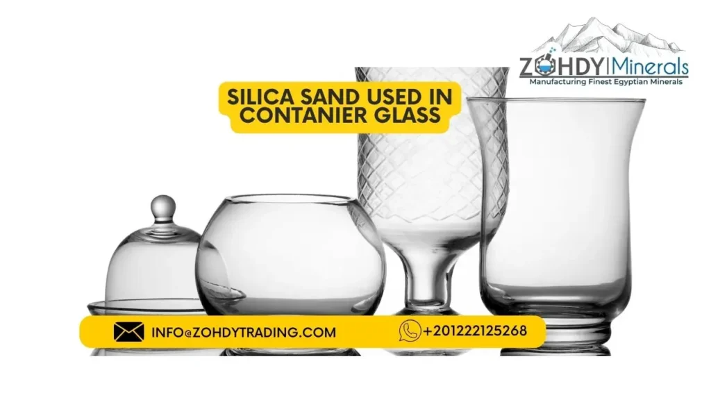 why silica sand used in Containers Glass industry 2 SILICA SAND USED IN Contanier Glass