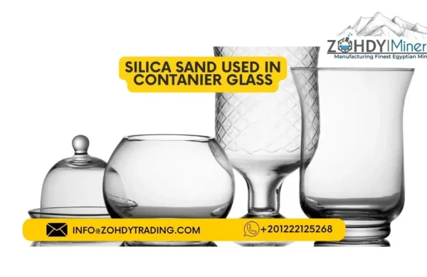 SILICA SAND USED IN Contanier Glass