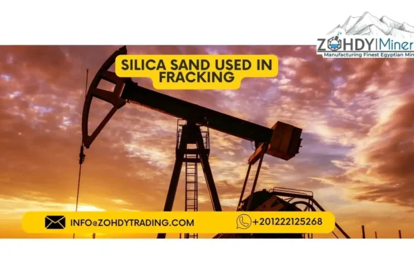 SILICA SAND USED IN fracking