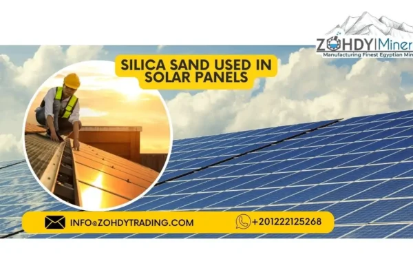 SILICA SAND USED IN solar Panels