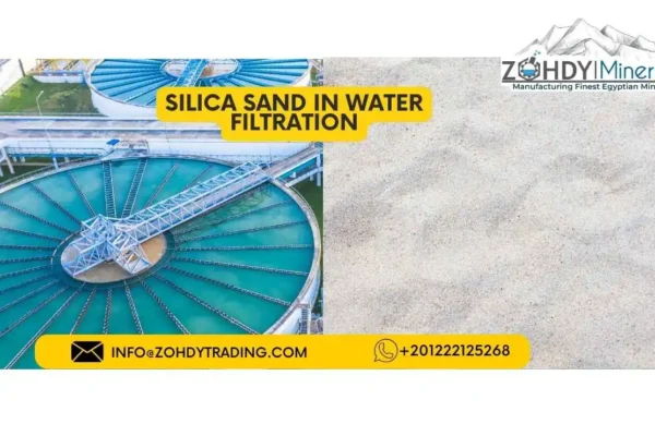 silica sand used in water filtration