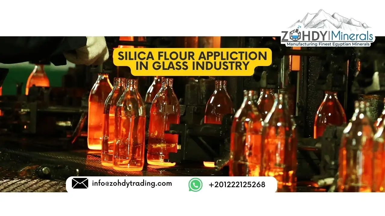 SILICA FLOUR APPLICTION IN Glass Industry 2 SILICA FLOUR APPLICTION IN Glass Industry