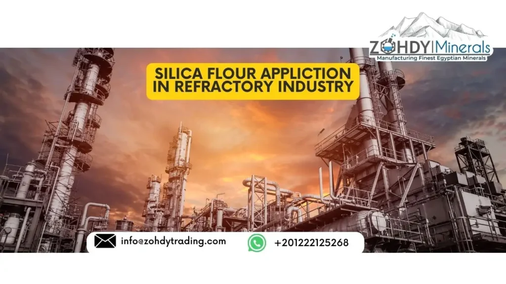 SILICA FLOUR APPLICTION IN Refractory Industry 2 SILICA FLOUR APPLICTION IN Refractory Industry
