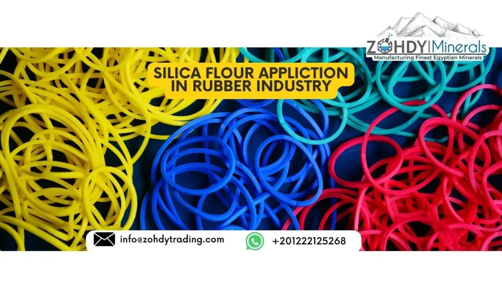 Silica Flour- Quartz Powder APPLICTION IN Rubber Industry 2 SILICA FLOUR APPLICTION IN Rubber Industry