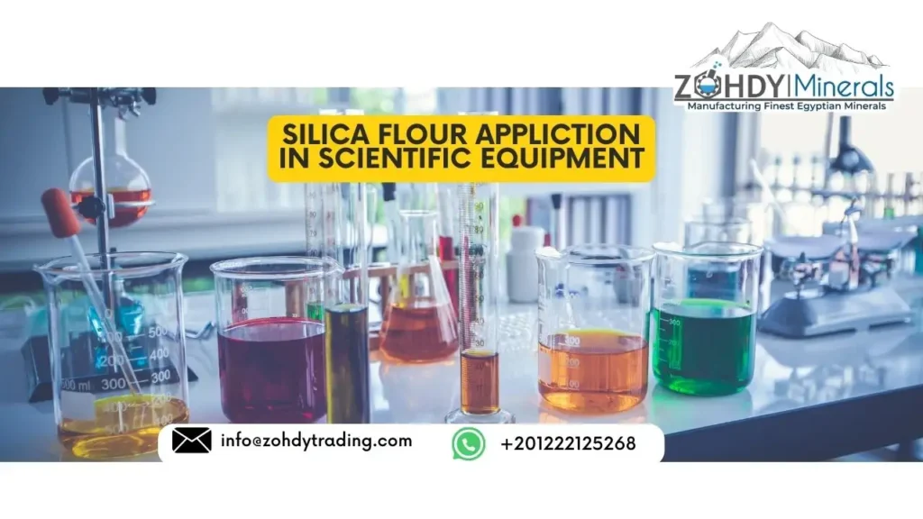 Silica flour uses in Scientific equipment Industry 2 SILICA FLOUR APPLICTION IN Scientific equipment