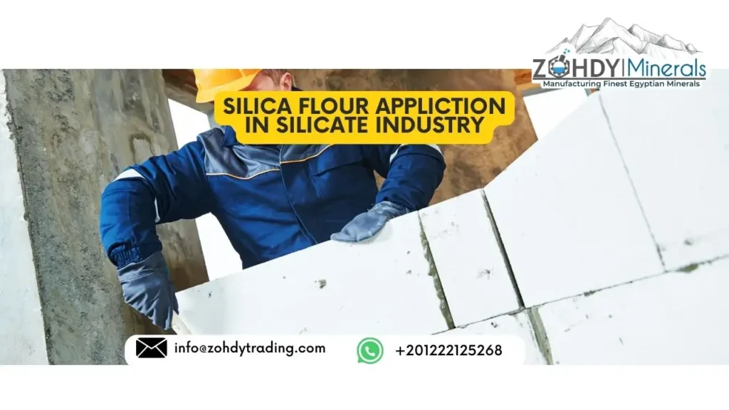 SILICA FLOUR APPLICTION IN Silicate Industry 2 SILICA FLOUR APPLICTION IN Silicate Industry
