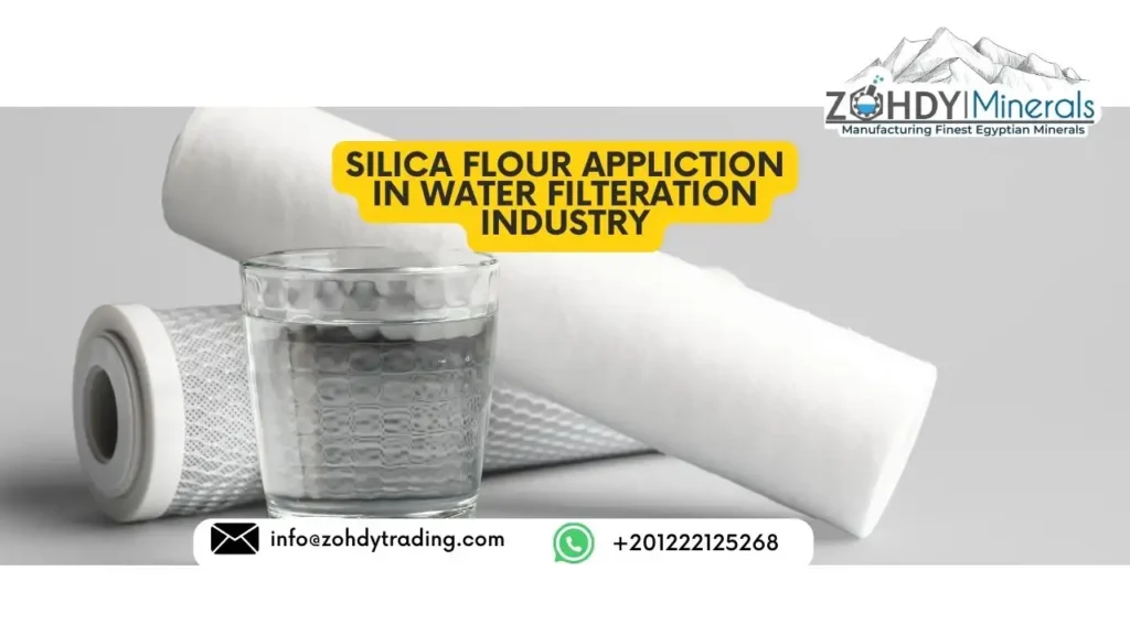Silica flour uses in Water Filtration Industry 2 SILICA FLOUR APPLICTION IN Water Filteration Industry
