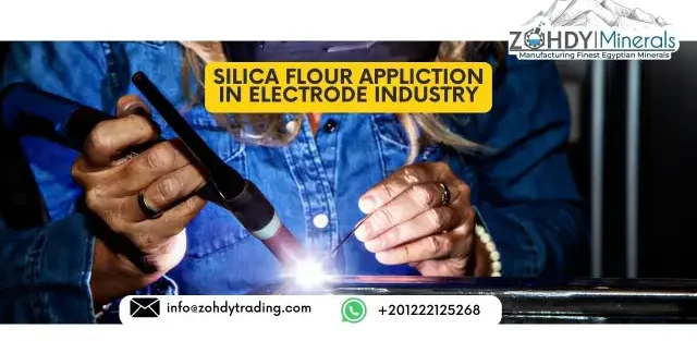 Silica flour (Quartz Powder) uses in electrode Industry 1 SILICA FLOUR APPLICTION IN electrode Industry2