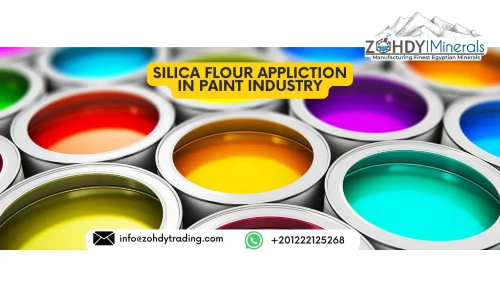 Silica Flour(Quartz Powder) uses in paints & Coating 2 SILICA FLOUR APPLICTION IN paint Industry