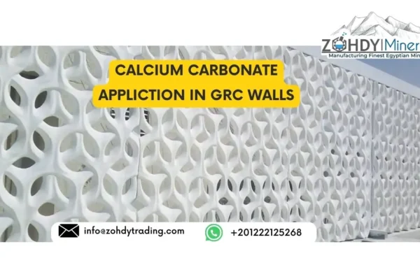 calcium carbonate APPLICTION IN GRC Walls
