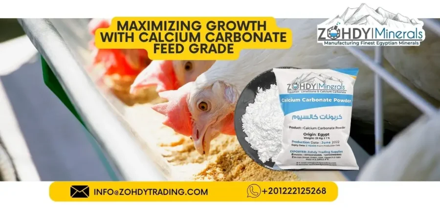 Maximizing Growth with Calcium Carbonate Feed Grade 1 Maximizing Growth with Calcium Carbonate Feed Grade