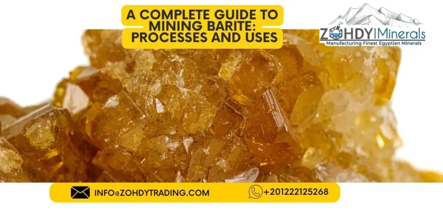 A Complete Guide to Mining Barite: Processes and Uses 1 A Complete Guide to Mining Barite Processes and Uses