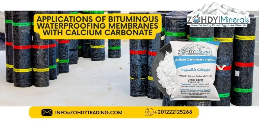 How to Enhance Waterproofing with Calcium Carbonate Powder 1 Applications of Bituminous Waterproofing Membranes with Calcium Carbonate