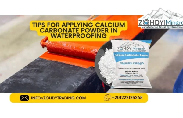 Tips for Applying Calcium Carbonate Powder in Waterproofing