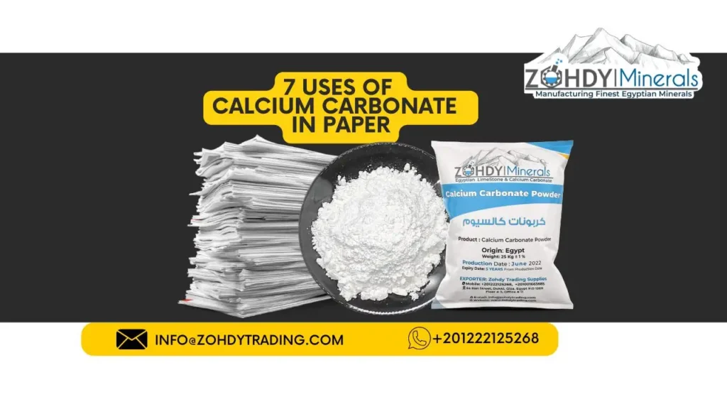 7 Uses of Calcium Carbonate in Paper 2 7 Uses of Calcium Carbonate in Paper