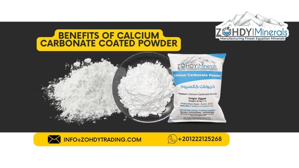 Calcium Carbonate Coated Powder Suppliers in India 3 Benefits of Calcium carbonate coated Powder
