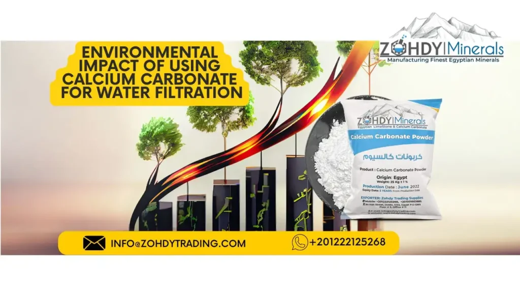 importance Calcium Carbonate for Water Filtration 3 Environmental Impact of Using Calcium Carbonate for Water Filtrationjpg