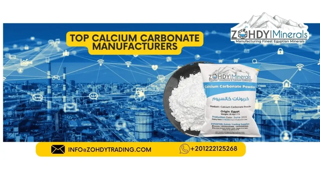 Unveiling the Best Calcium Carbonate Manufacturers in Egypt 3 Top Calcium Carbonate Manufacturers