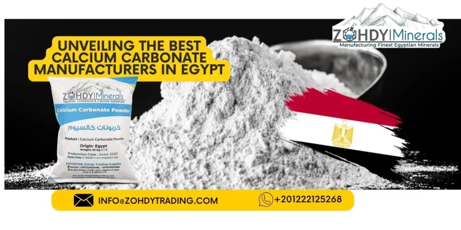 Unveiling the Best Calcium Carbonate Manufacturers in Egypt 1 Unveiling the Best Calcium Carbonate Manufacturers in Egypt