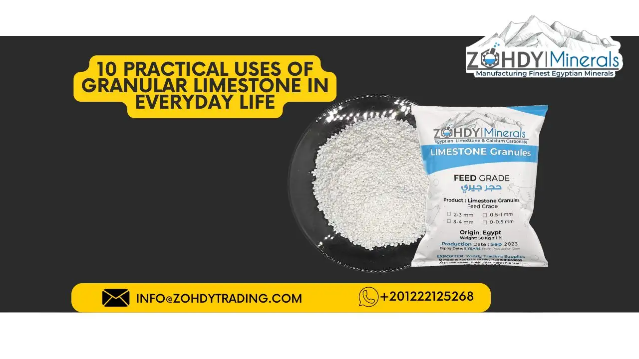 10 Practical Uses of Granular Limestone in Everyday Life 3 10 Practical Uses of Granular Limestone in Everyday Life