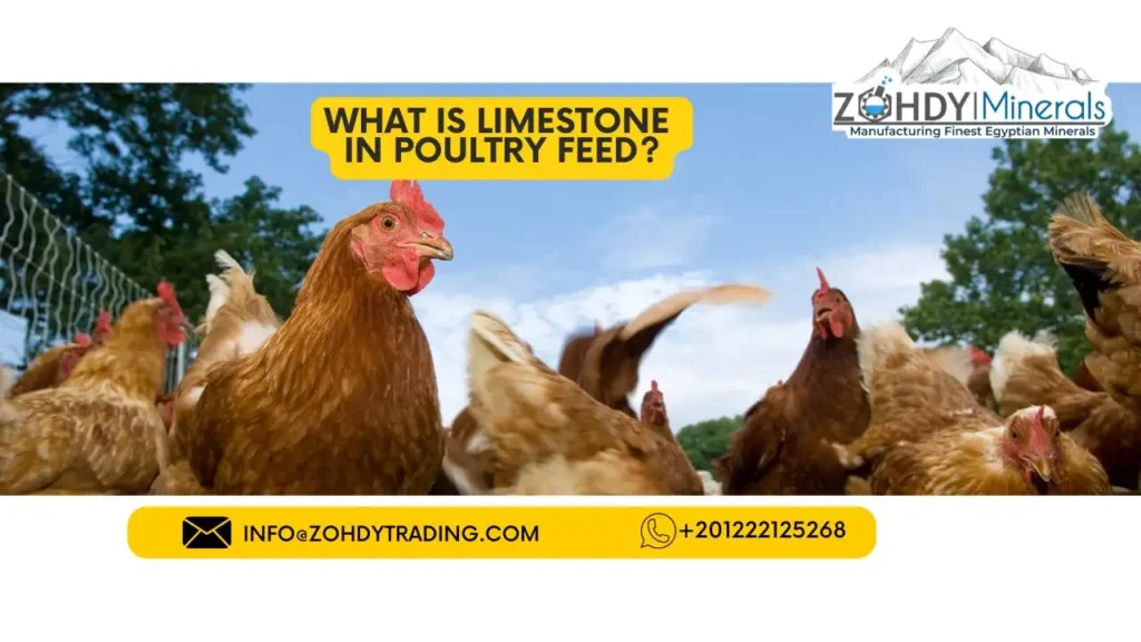 What is limestone in poultry feed? 2 What is limestone in poultry feed